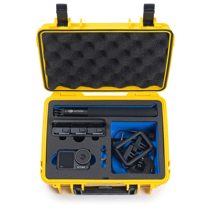 B&W action.case PP.41 yellow for DJI Osmo Action 3 and 5