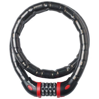 Master Lock Armoured Cable Lock with Combination   8226EURDPRO