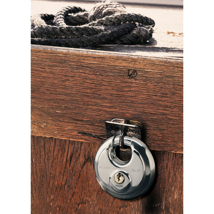 Master Lock Disc Stainless Steel 40EURD