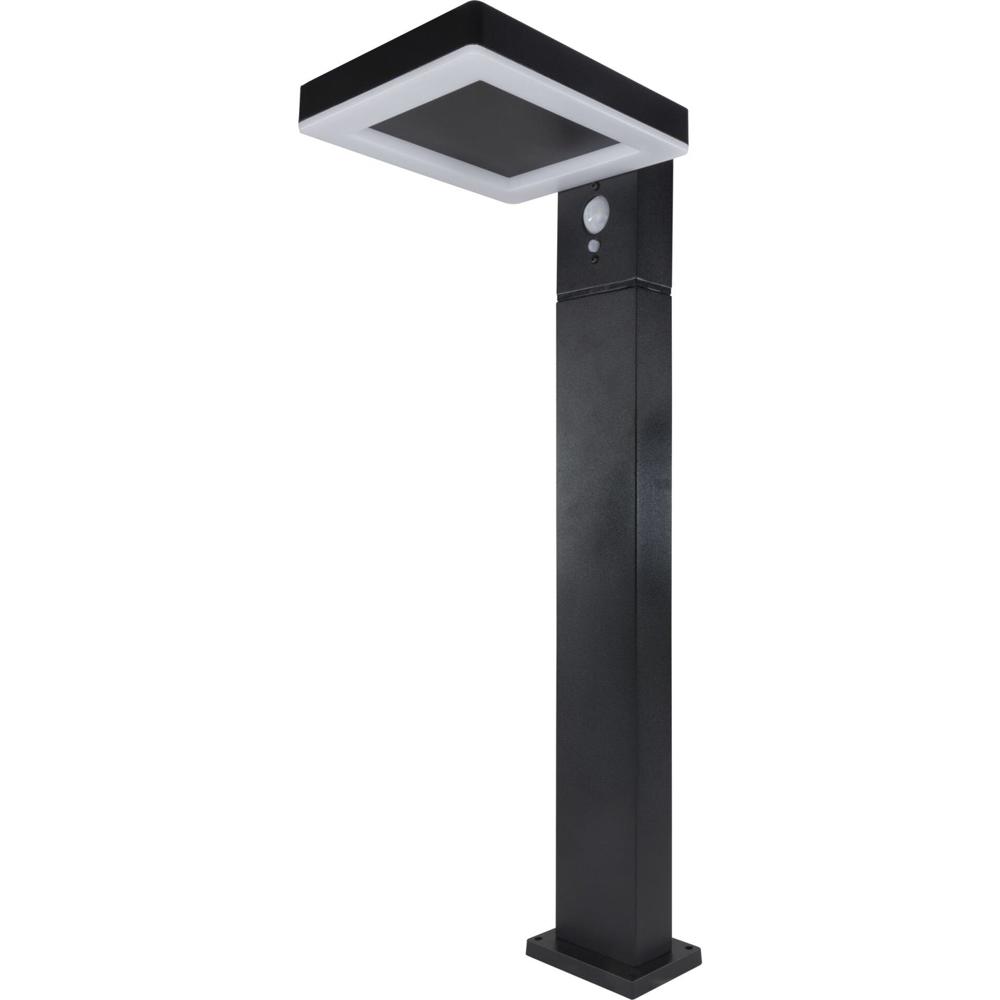 REV LED Solar Floor Lamp Square black                2023001400