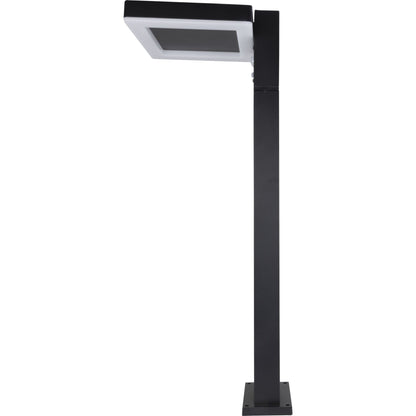 REV LED Solar Floor Lamp Square black                2023001400