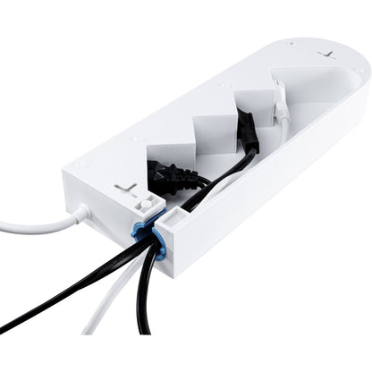 REV NoLook Steckdosenleiste weiß 4=8 fach Schalt. 1,4m  001540112