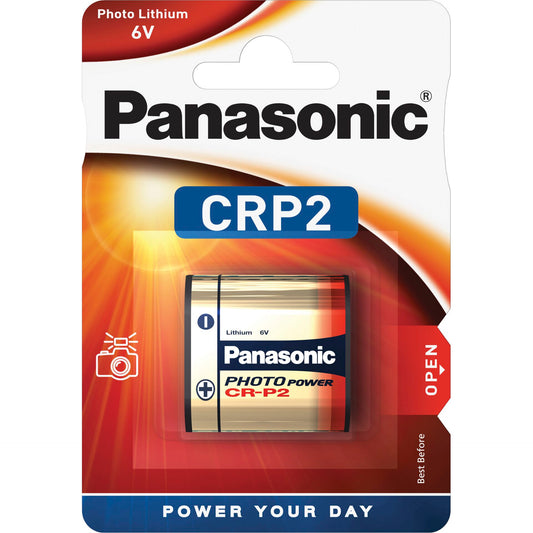 1 Panasonic Photo CR-P2P Lithium