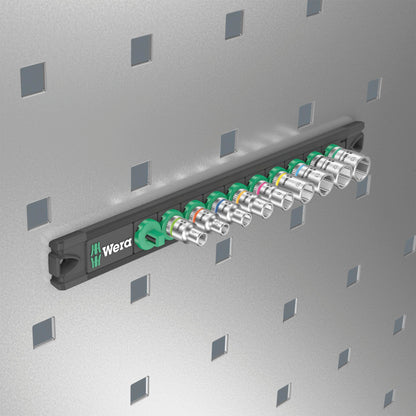 Wera Magnetic Socket Rail  A 4 Zyklop Socket Set