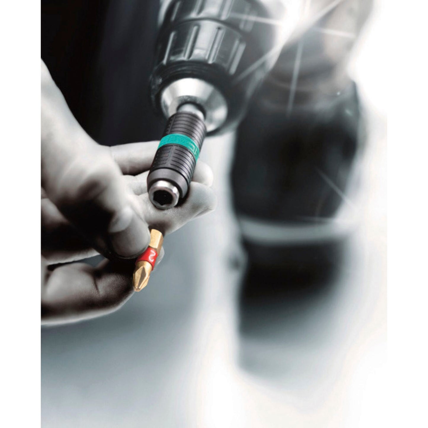 Wera 897/4 R Universal Bit Holder Rapidaptor BiTorsion