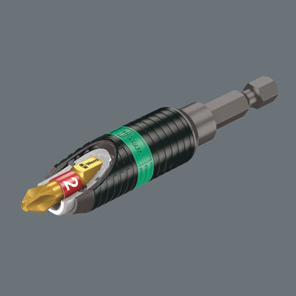 Wera 897/4 R Universal Bit Holder Rapidaptor BiTorsion