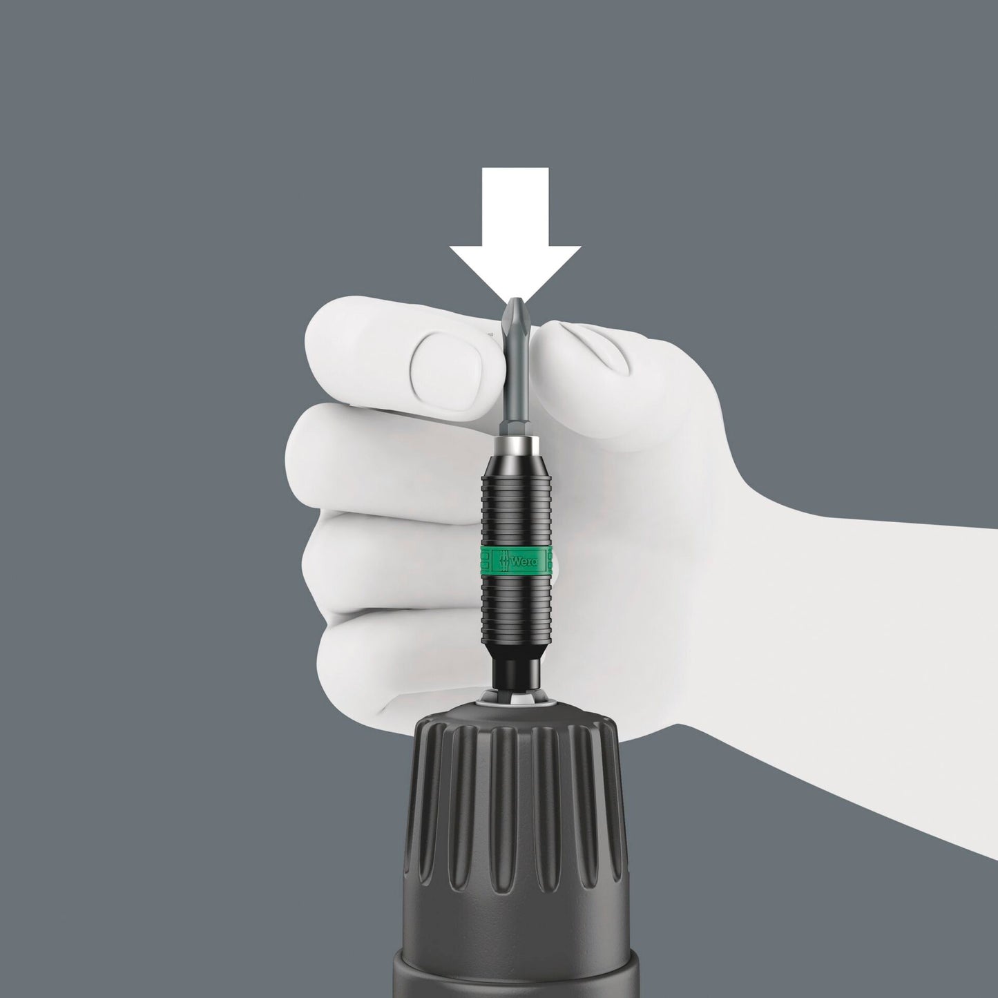 Wera 897/4 R Universal Bit Holder Rapidaptor BiTorsion