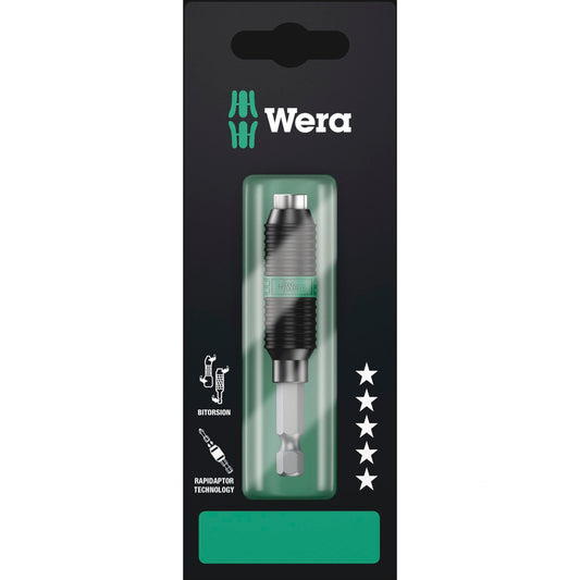 Wera 897/4 R SB Universal Bit Holder Rapidaptor BiTorsion