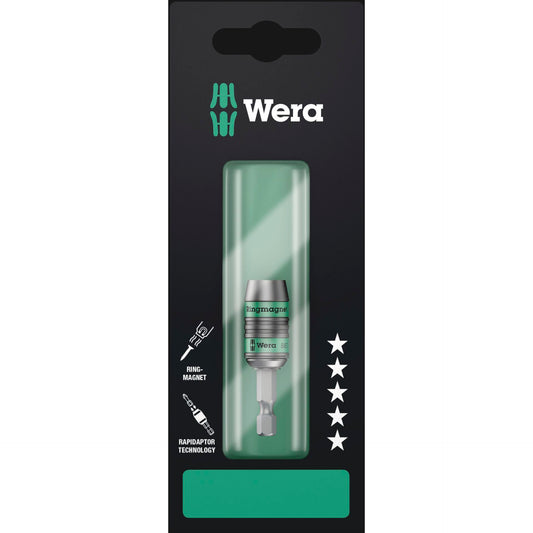 Wera 887/4 RR SB Rapidaptor Universal Bit Holder Ring Magnet