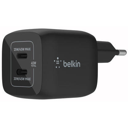 Belkin BOOST Charge 45W USB-C W GaN PD 3.0 PPS black WCH011vfBK