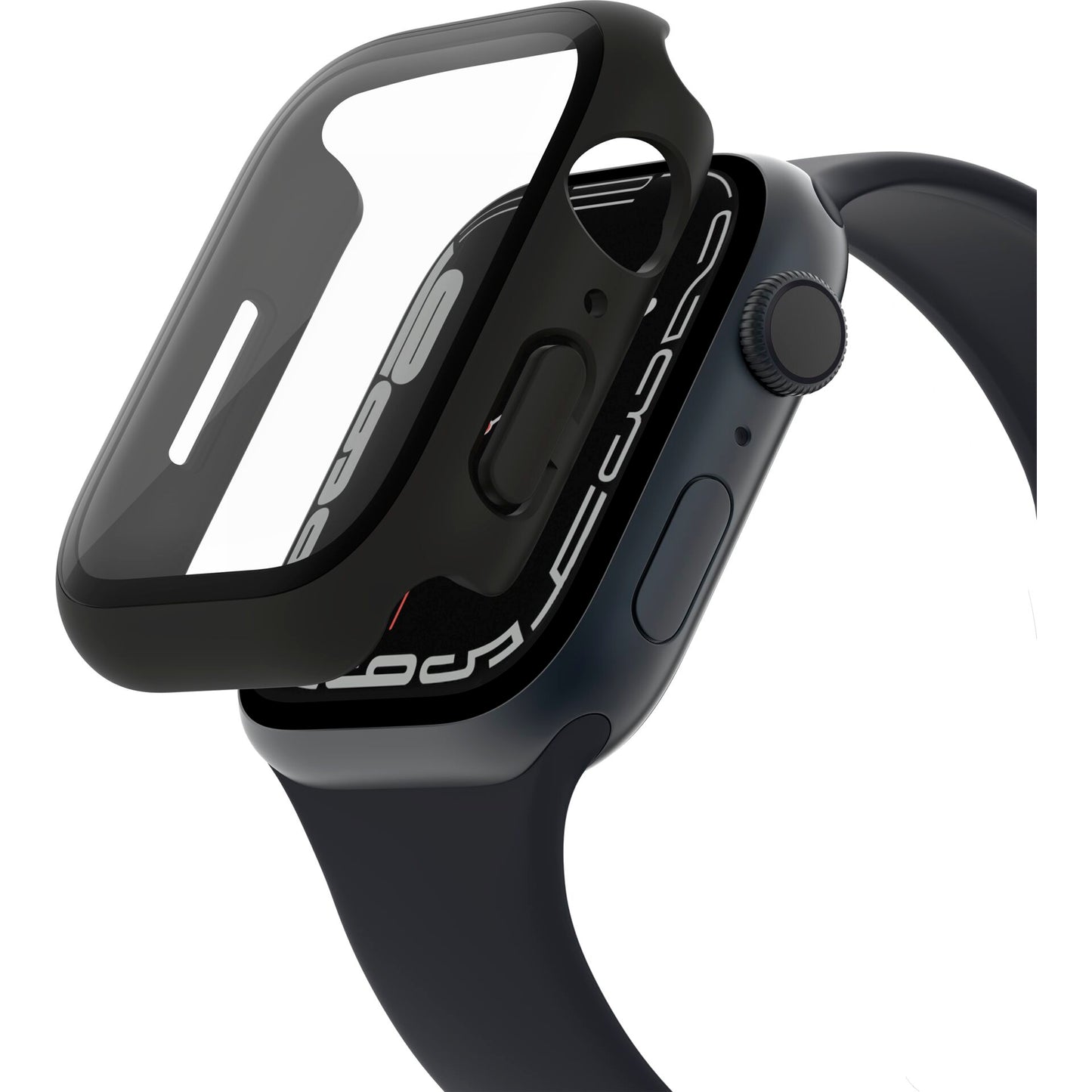 Belkin Temp. Curve Displaypr.360 Apple Watch 4-9/SE 44/45mm black