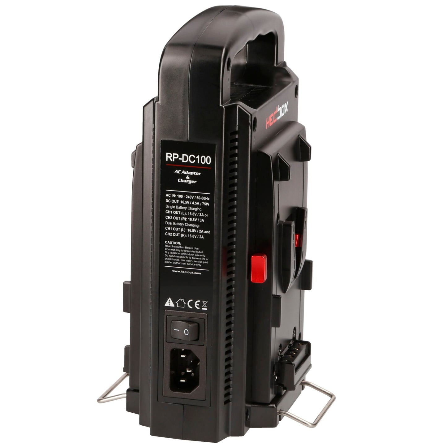Hedbox RP-DC100V V-Mount Professional Dual Charger