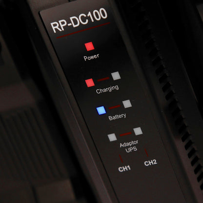 Hedbox RP-DC100V V-Mount Professional Dual Charger
