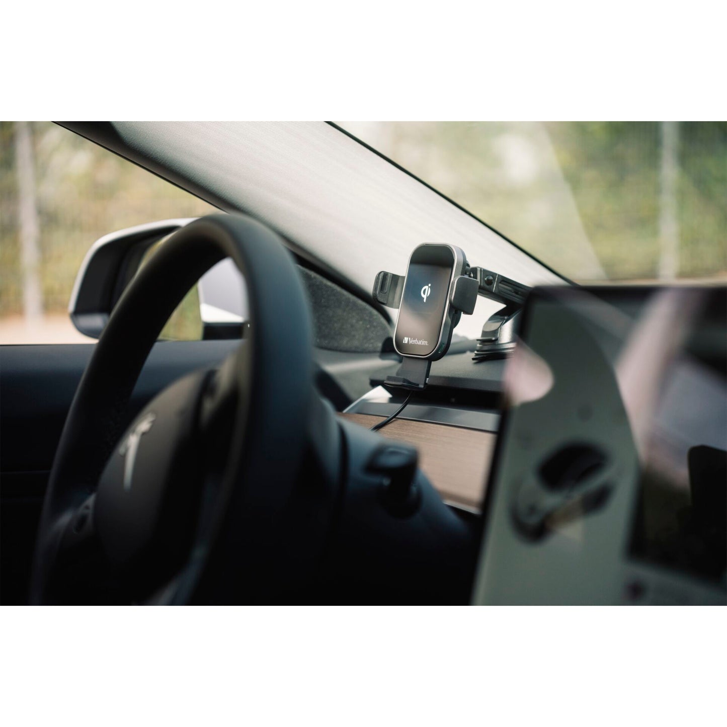 Verbatim Fast Qi Fast Wireless Car Charger USB-C 15W     FWC-02