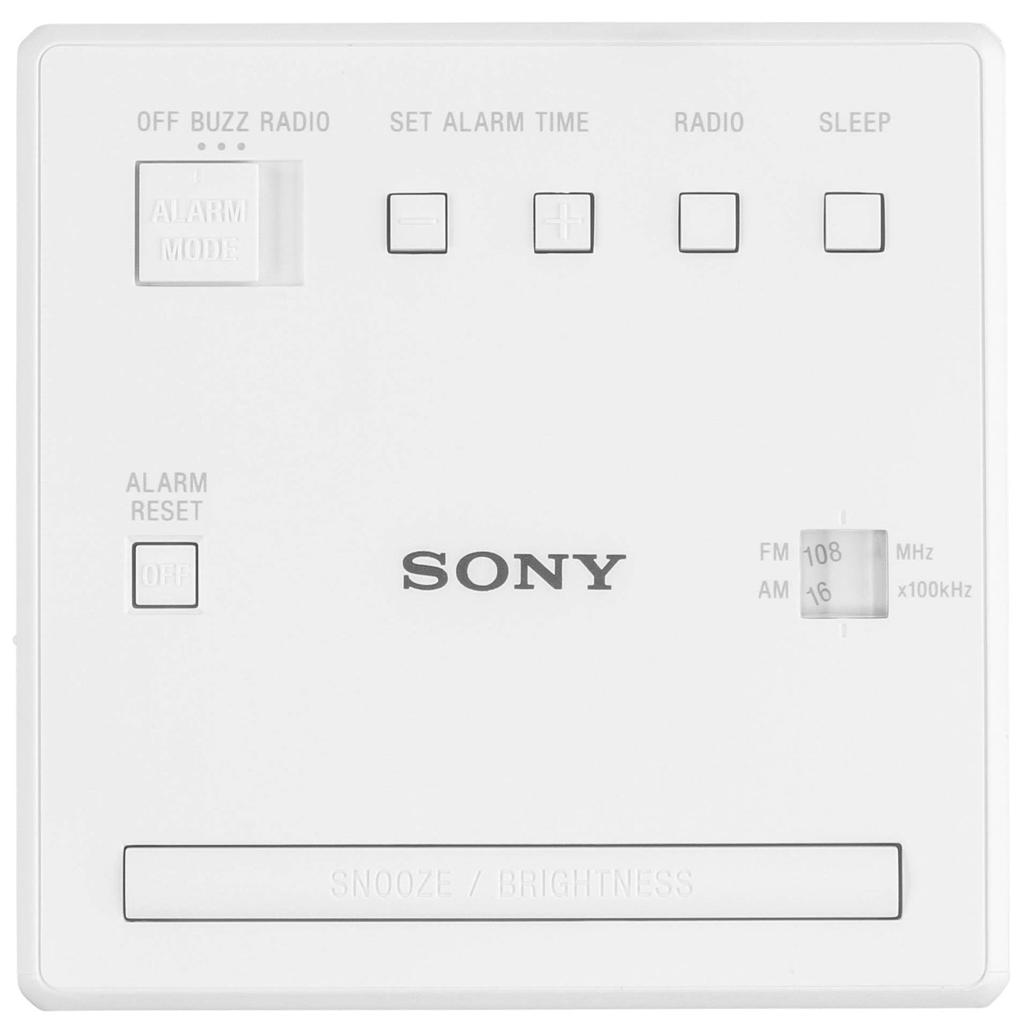 Sony ICF-C1 W white