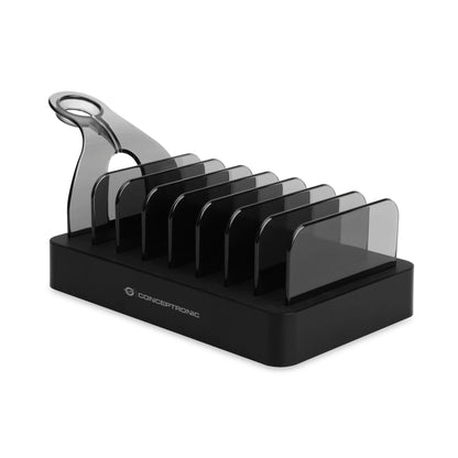 Conceptronic OZUL02B 8 Port charging station