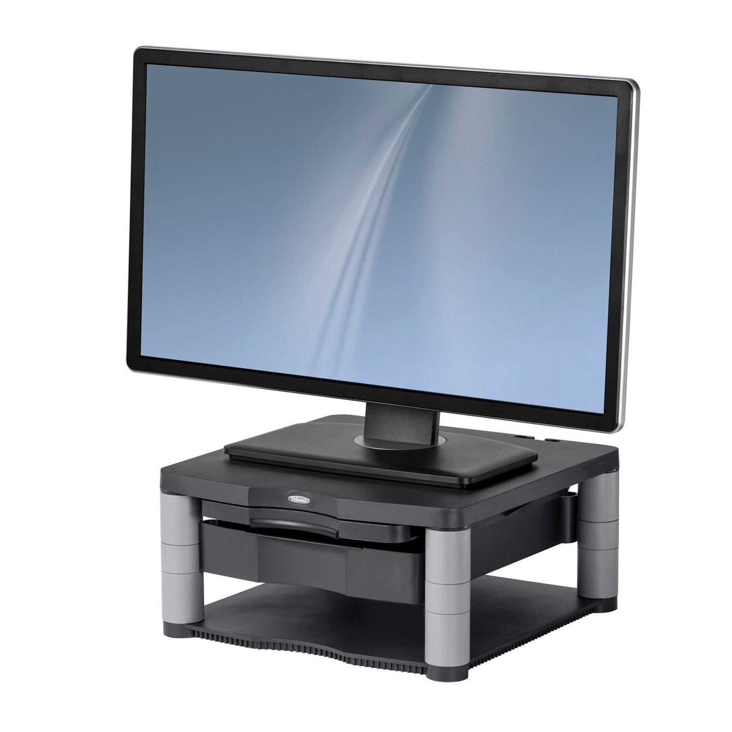 Fellowes Premium Monitor Stand Plus graphite