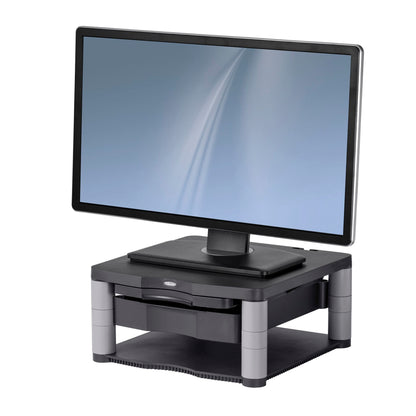 Fellowes Premium Monitor Stand Plus graphite