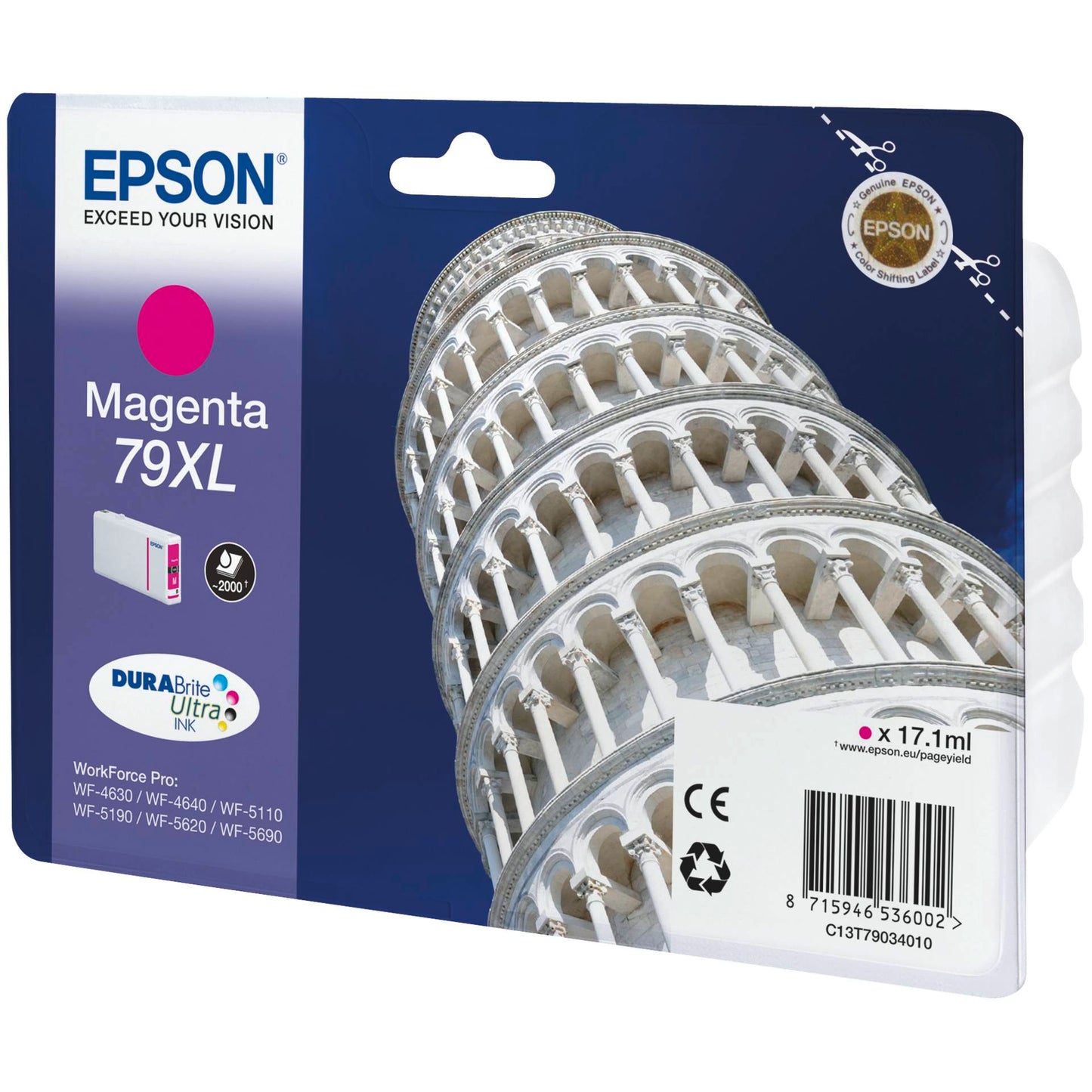 Epson DURABrite Ultra Ink 79 XL ink cartridge magenta T 7903