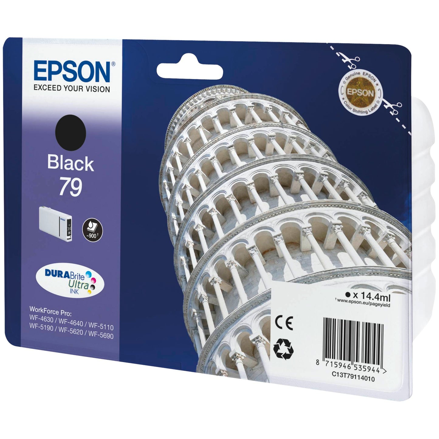 Epson DURABrite Ultra Ink 79 ink cartridge black T 7911