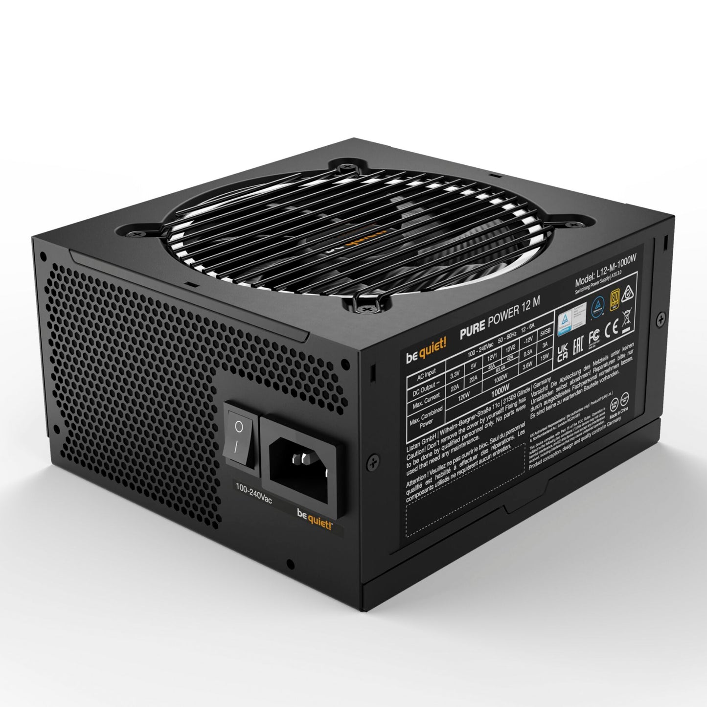 be quiet! Pure Power 12 M 1000W