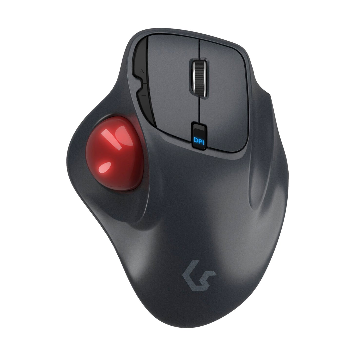 KeySonic KSM-6101RF-EGT Ergonomic Trackball Mouse