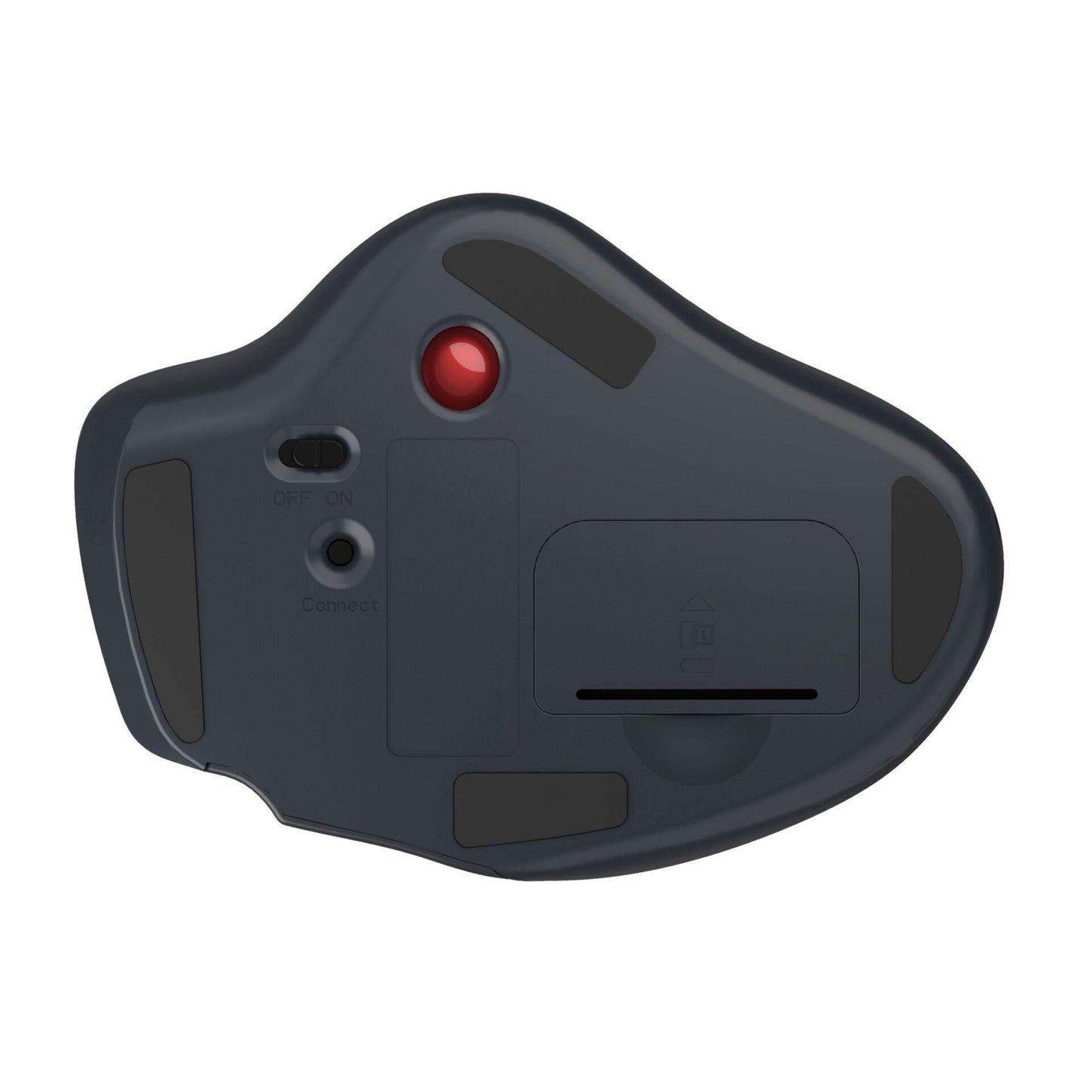 KeySonic KSM-6101RF-EGT Ergonomic Trackball Mouse