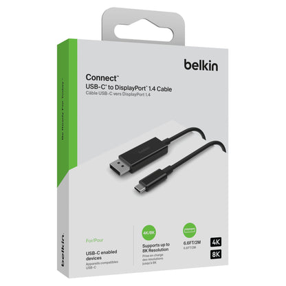 Belkin USB-C to  DisplayPort Cable 1,4m black AVC014bt2MBK
