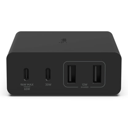 Belkin BOOST Charge Cha.108W GaN 2xUSB-C/2xUSB-A 2m    WCH010vfBK