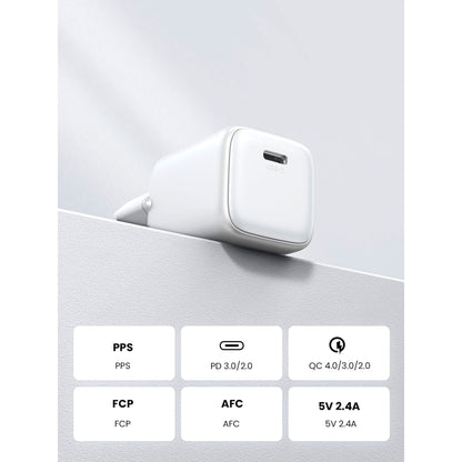 UGREEN Nexode Mini 30W PD GaN Tech Charger White