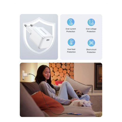 UGREEN Nexode Mini 30W PD GaN Tech Charger White