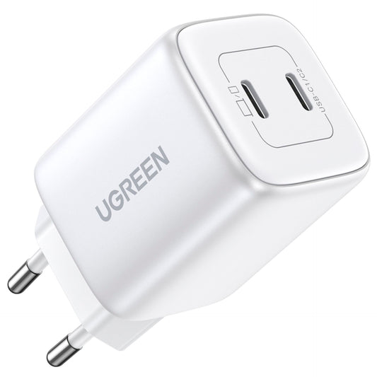UGREEN Nexode 45W Dual USB-C PD Charger (25W+20W) white