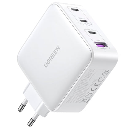 UGREEN USB-A+3xUSB-C 100W GaN Tech Fast Wall Charger EU White