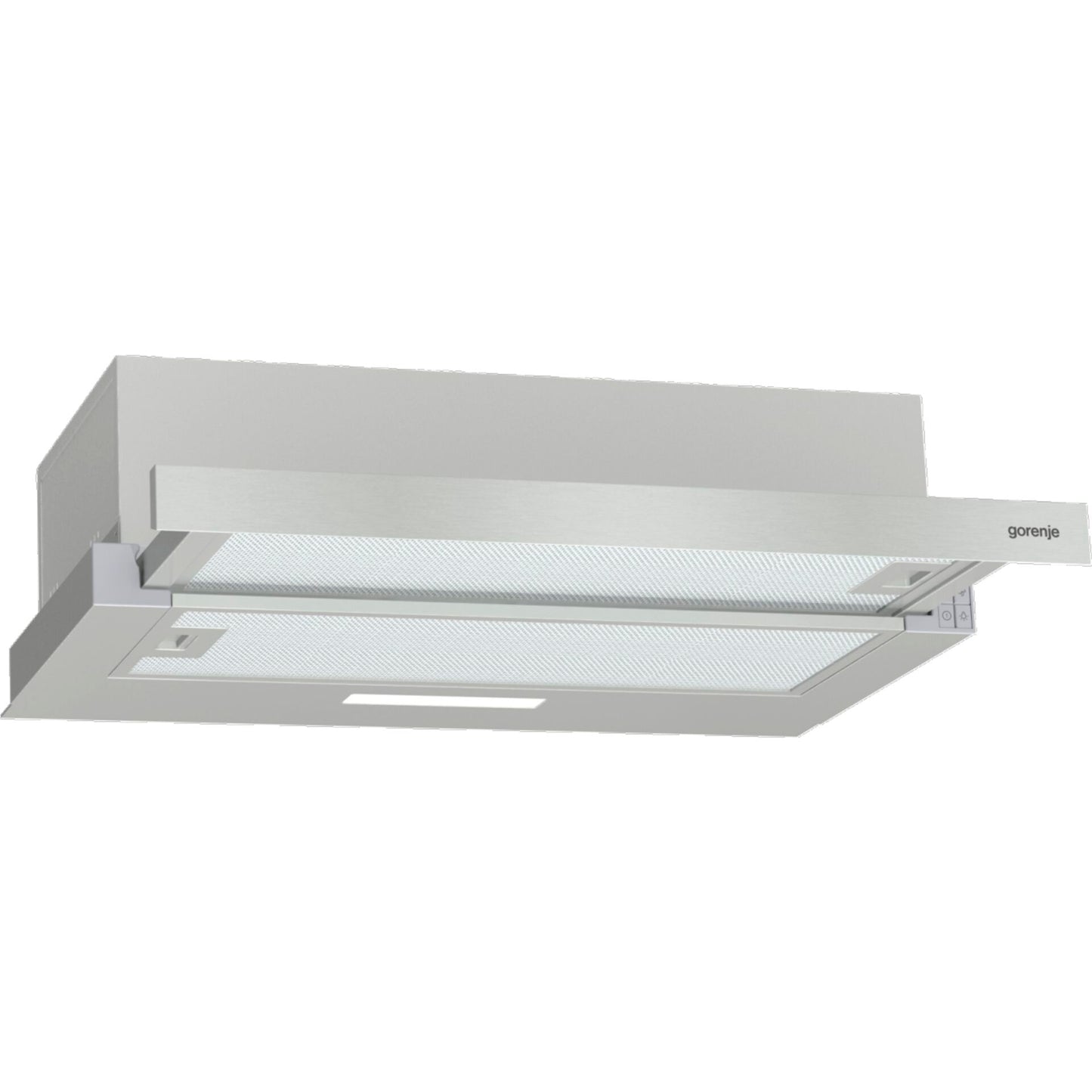 Gorenje TH62E3X       silver flat screen cooker hood, 60cm