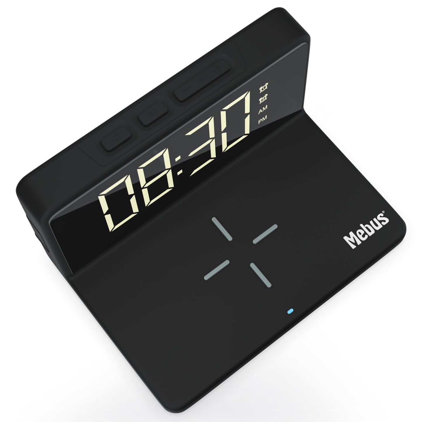 Mebus 25622  Digital Alarm Clock with wireless Charger