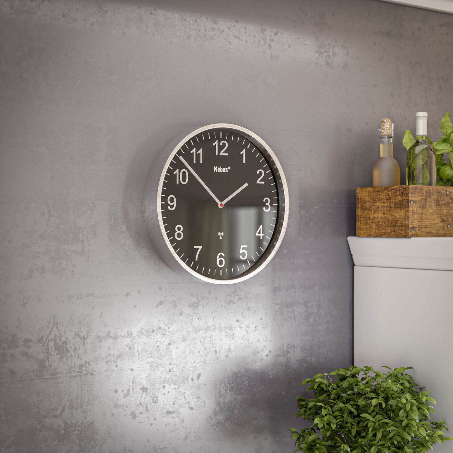 Mebus 19578 Radio controlled Wall Clock