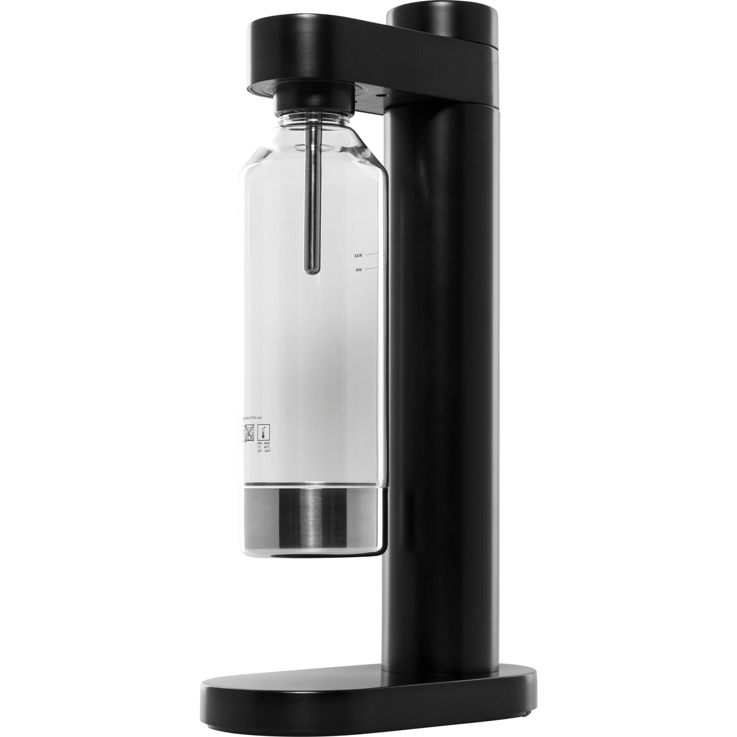 Stelton Brus Carbonator black metallic