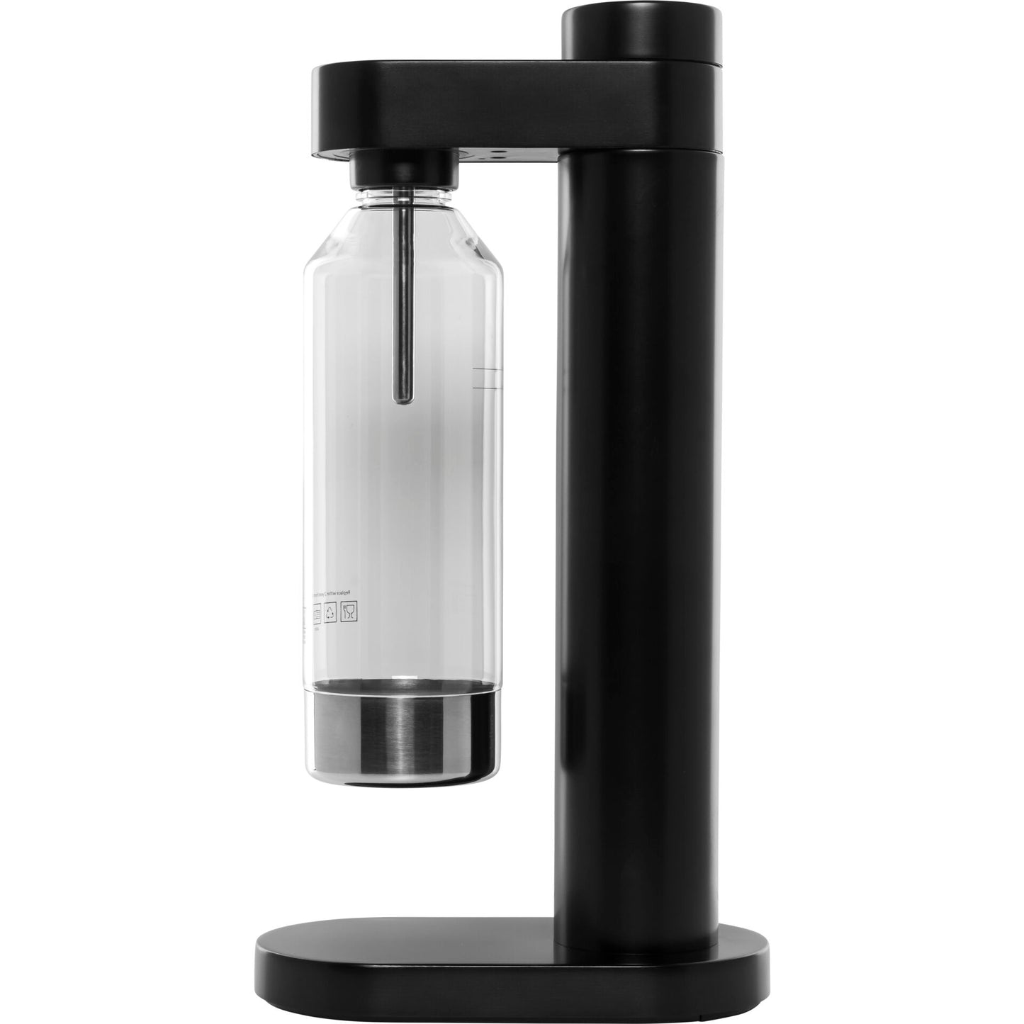 Stelton Brus Carbonator black metallic