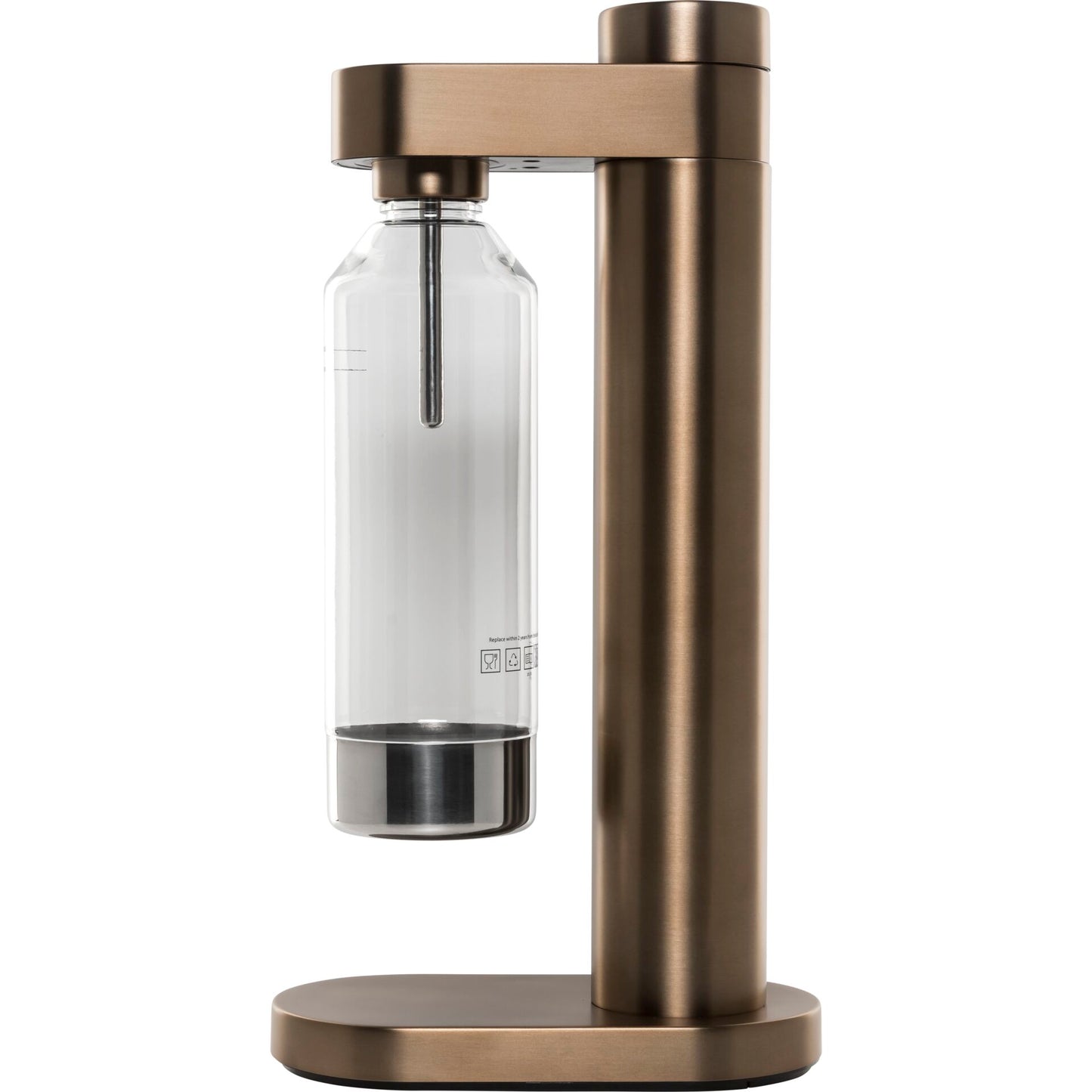 Stelton Brus Carbonator dark brown metallic