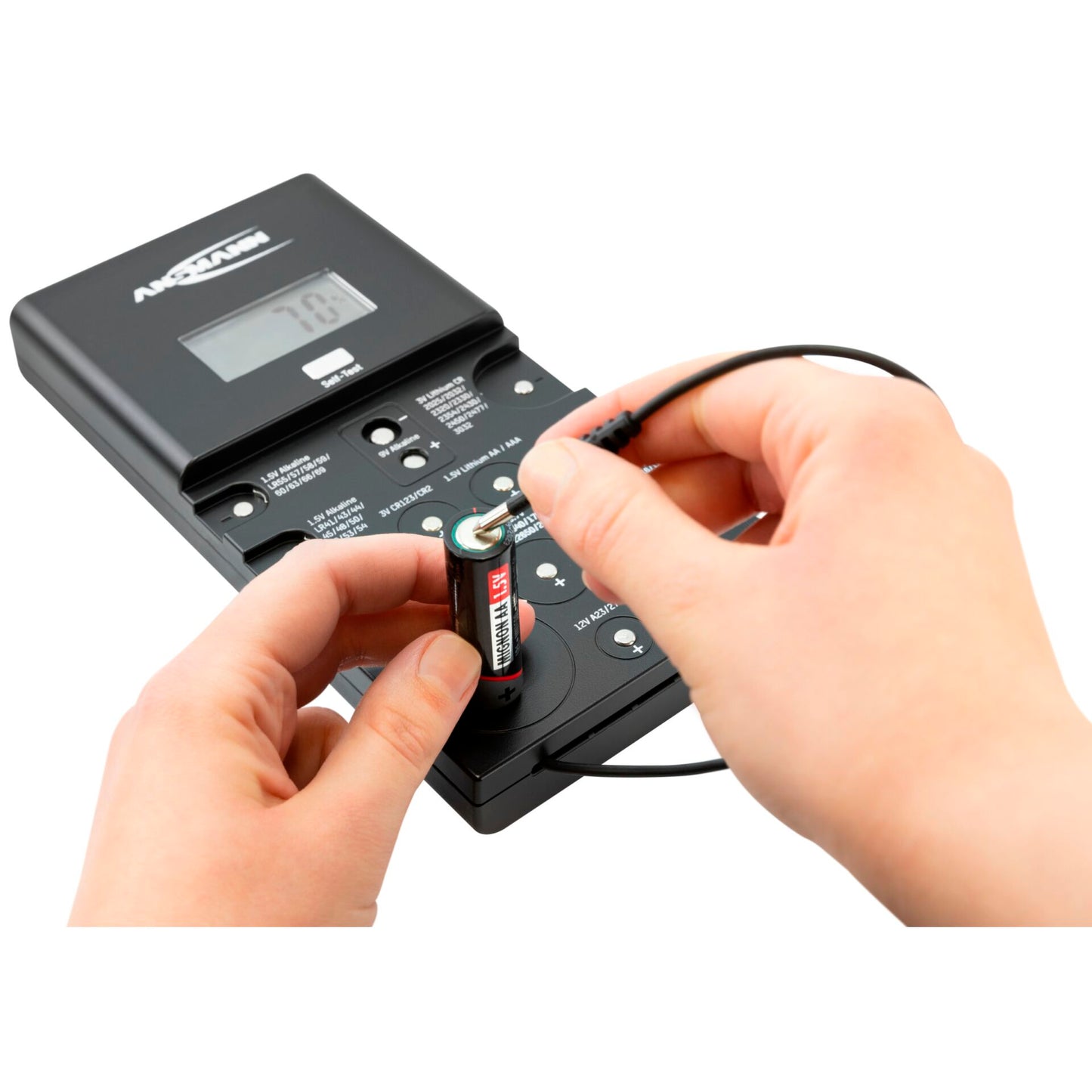 Ansmann Energy Check LCD Battery Tester         1900-0100