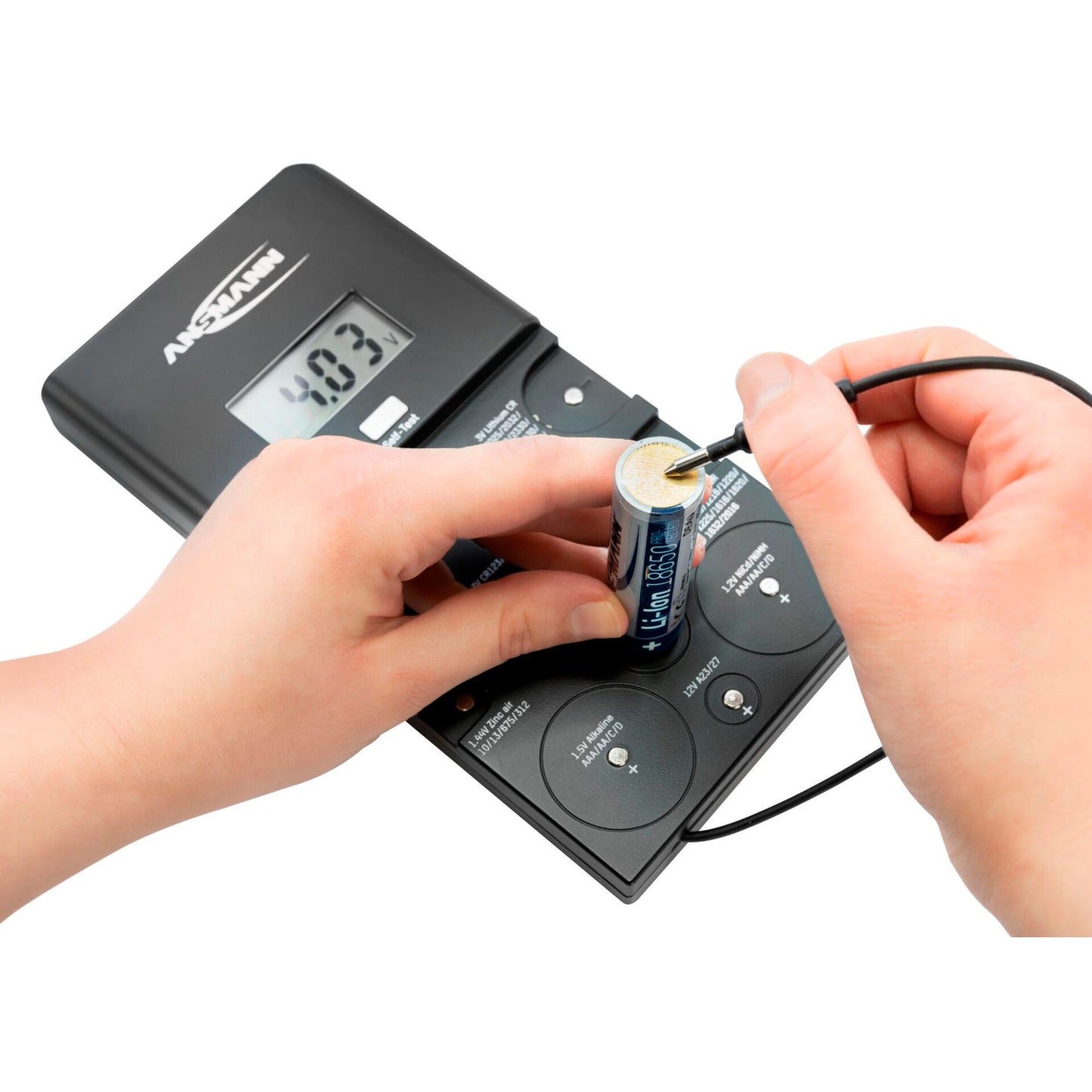 Ansmann Energy Check LCD Battery Tester         1900-0100