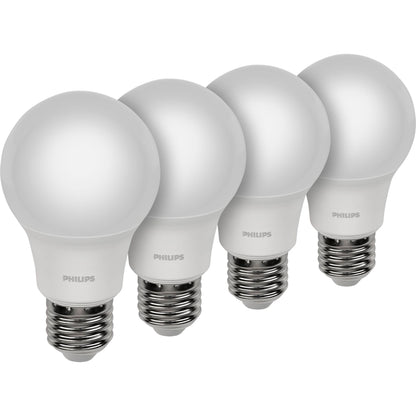 Philips LED Lamp E27 4-Pack 75W 4000K