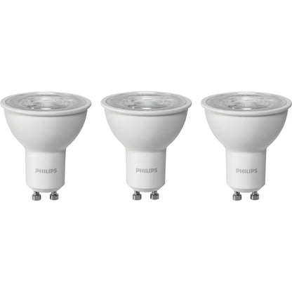 Philips LED Spotlight GU10 WW 3-Pack  50W 2700K