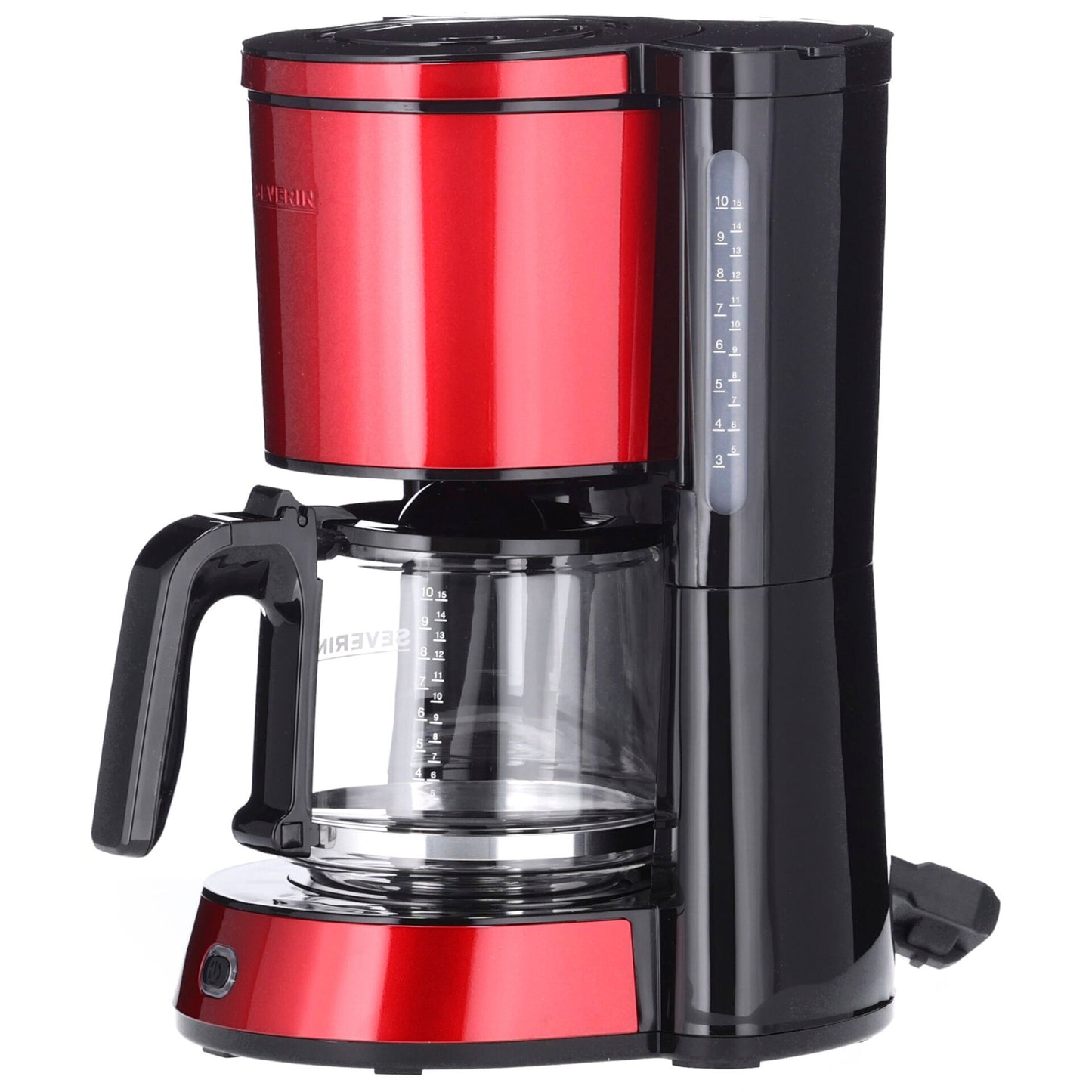 Severin KA 4817 Filter Coffee Maker red