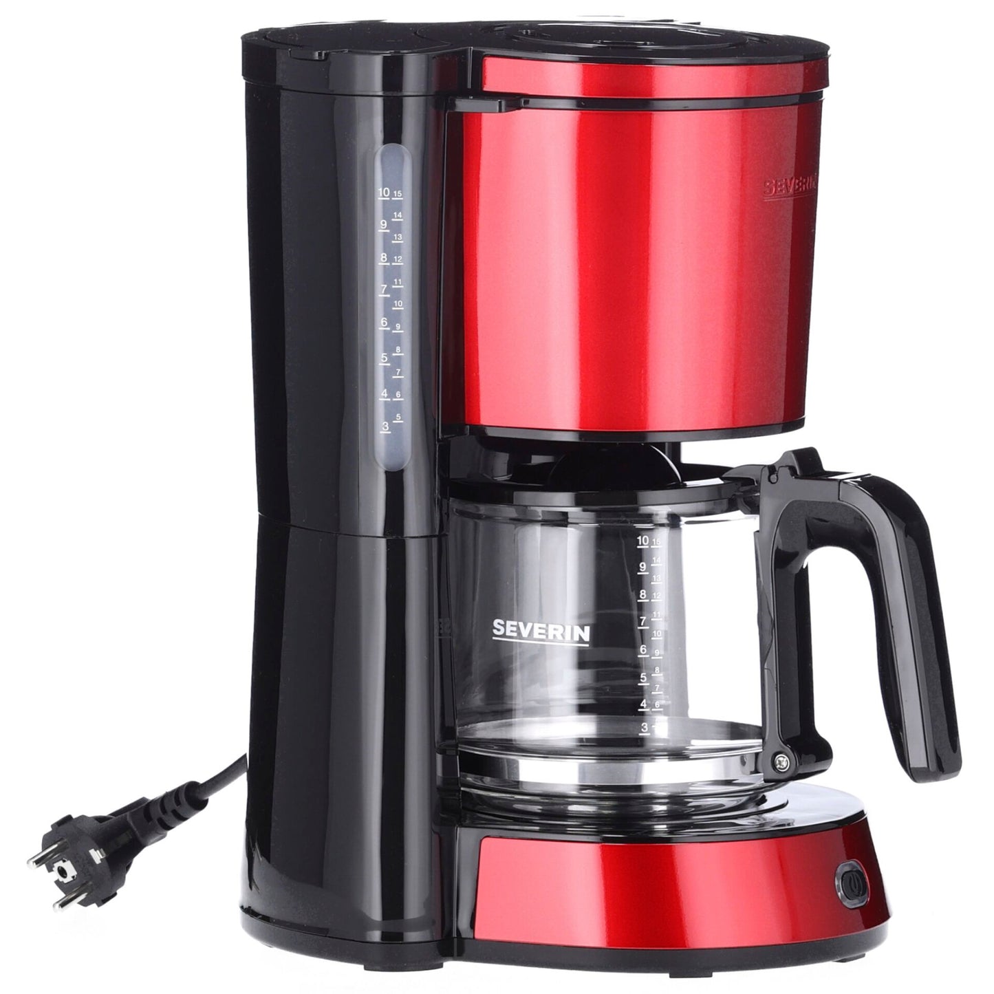 Severin KA 4817 Filter Coffee Maker red