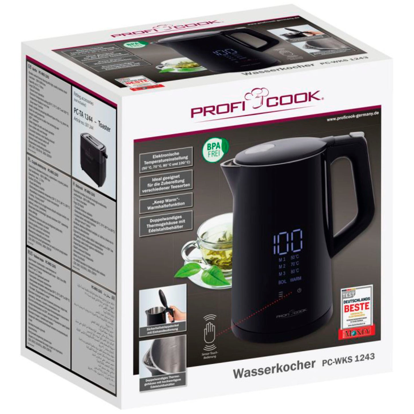 Proficook PC-WKS 1243 black