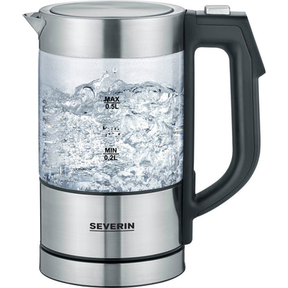 Severin WK 3458 Digital Mini Glass Kettle