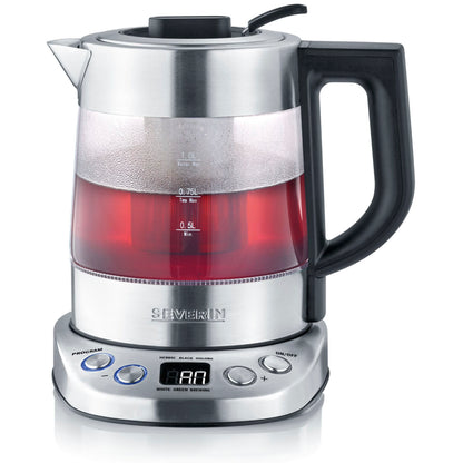 Severin WK 3473           1l Glass Tea / Kettle Deluxe Mini