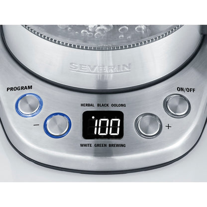Severin WK 3473           1l Glass Tea / Kettle Deluxe Mini