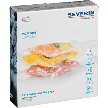 Severin ZB 3614 Vacuum Bags 20 x 30 cm